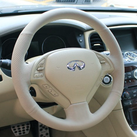 Mewant Custom Steering Wheel Cover – Carbon Fiber & Suede For Infiniti G37, EX35, G35, Q40, Q60