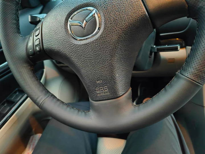 stuurhoes Voor Mazda 3 Voor Axela 5 6 Voor CX-7 Voor CX-9 Voor MAZDASPEED3 2010 2011 2012 2013 Suède Gevlochten Auto Stuurhoes stuurhoes winter(White Thread stuurhoes Voor Mazda 3 Voor Axela 5 6 Voor CX-7 Voor CX-9 Voor MAZDASPEED3 2010 2011 2012 2013 Suède Gevlochten Auto Stuurhoes stuurhoes winter(White Thread