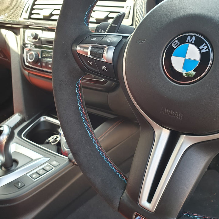 32302231982 M Performance stuurwiel afdekking BMW F20 F30 F32 F34 F36 F33 F21 F22 F23 met carbon